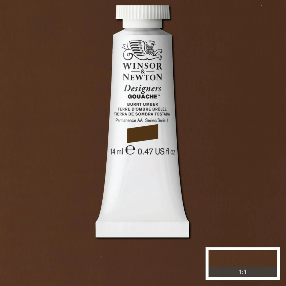 Designers Gouache - Burnt Umber