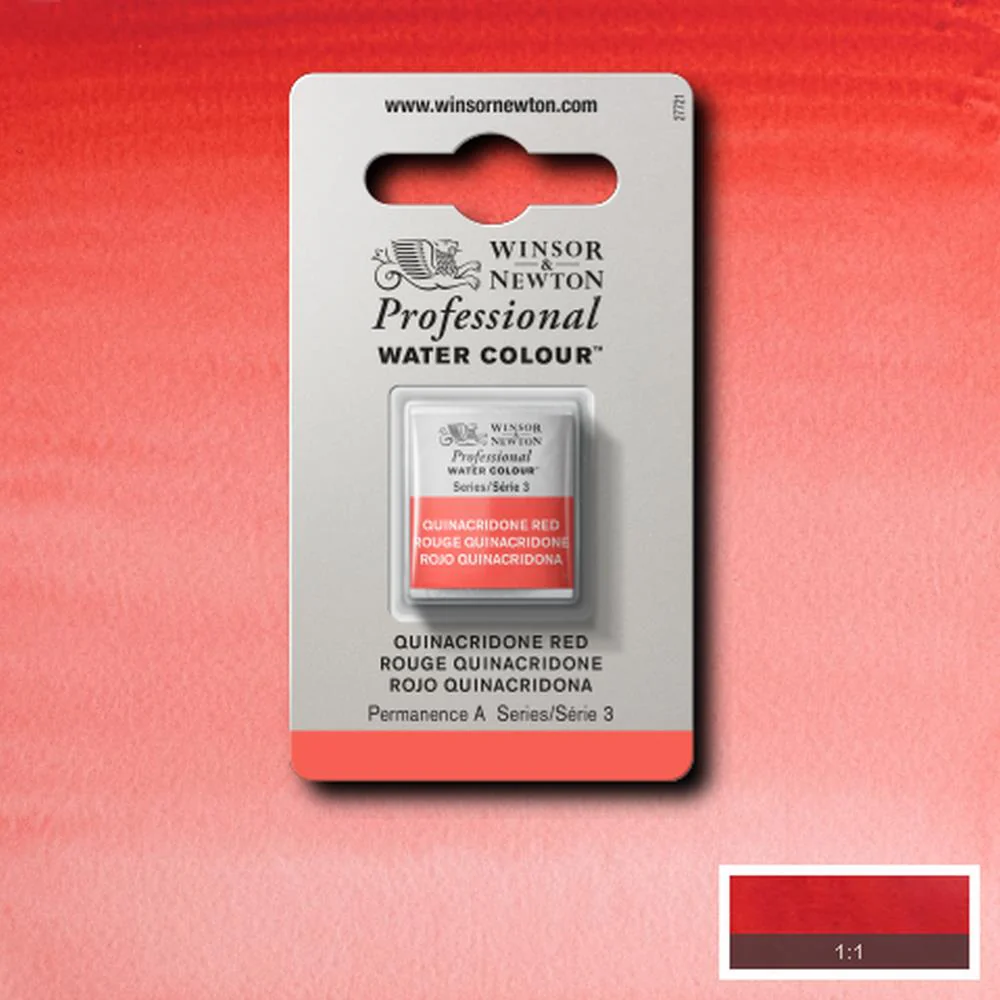 Professional Watercolour - Quinacridone Red