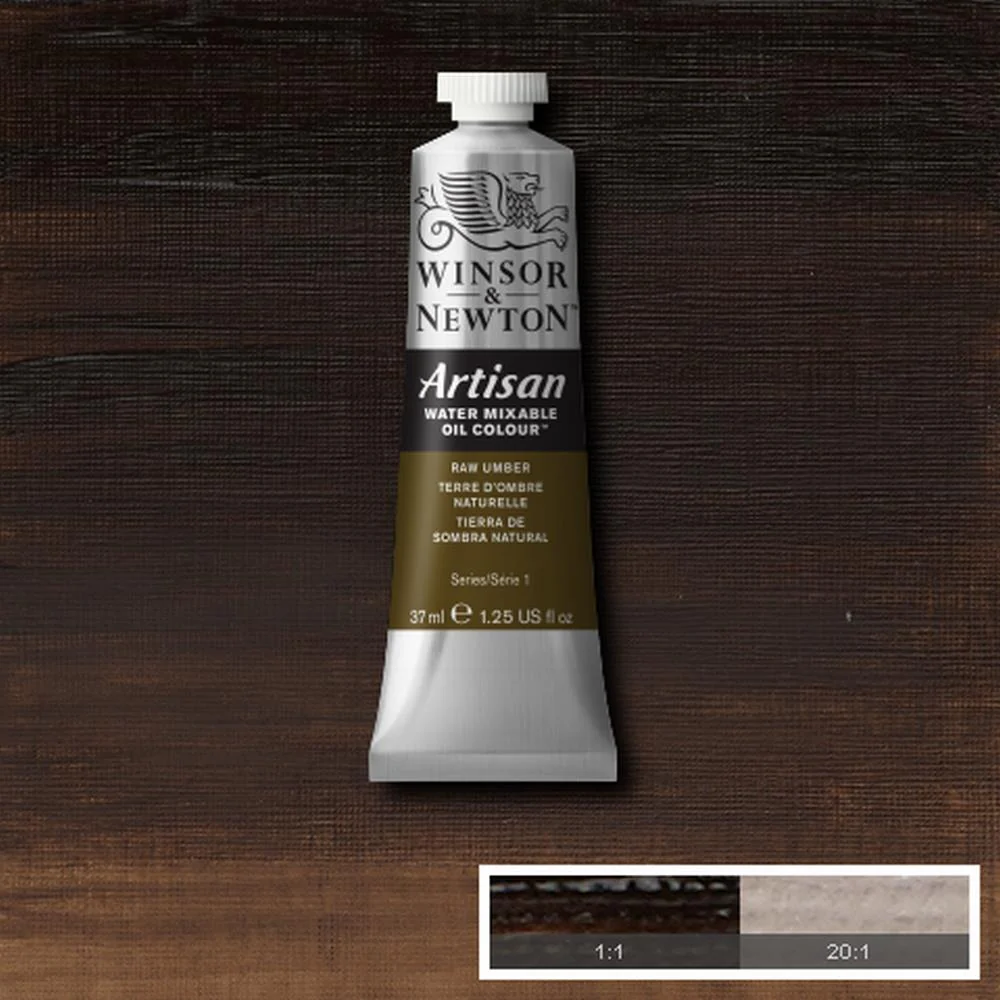 Artisan Water Mixable Oil - Raw Umber