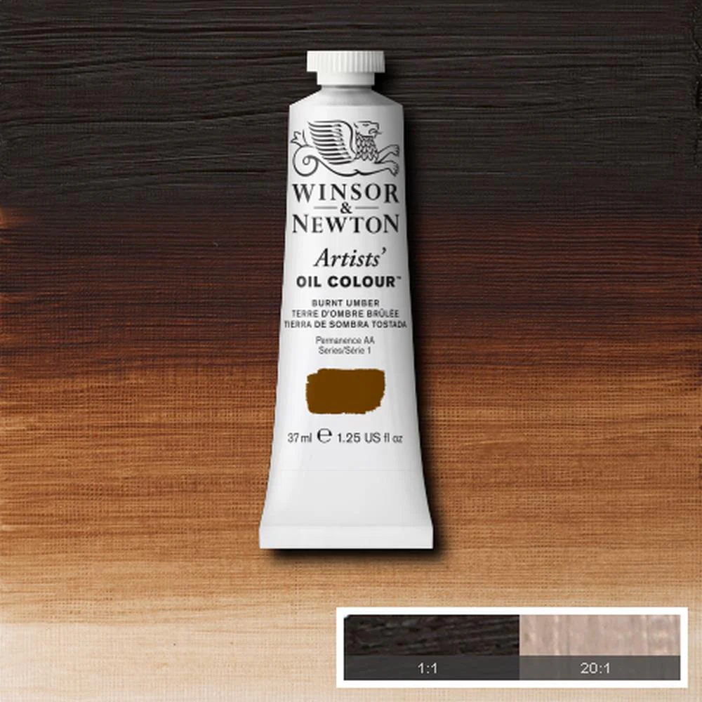 Artists' Oil Colour - Burnt Umber