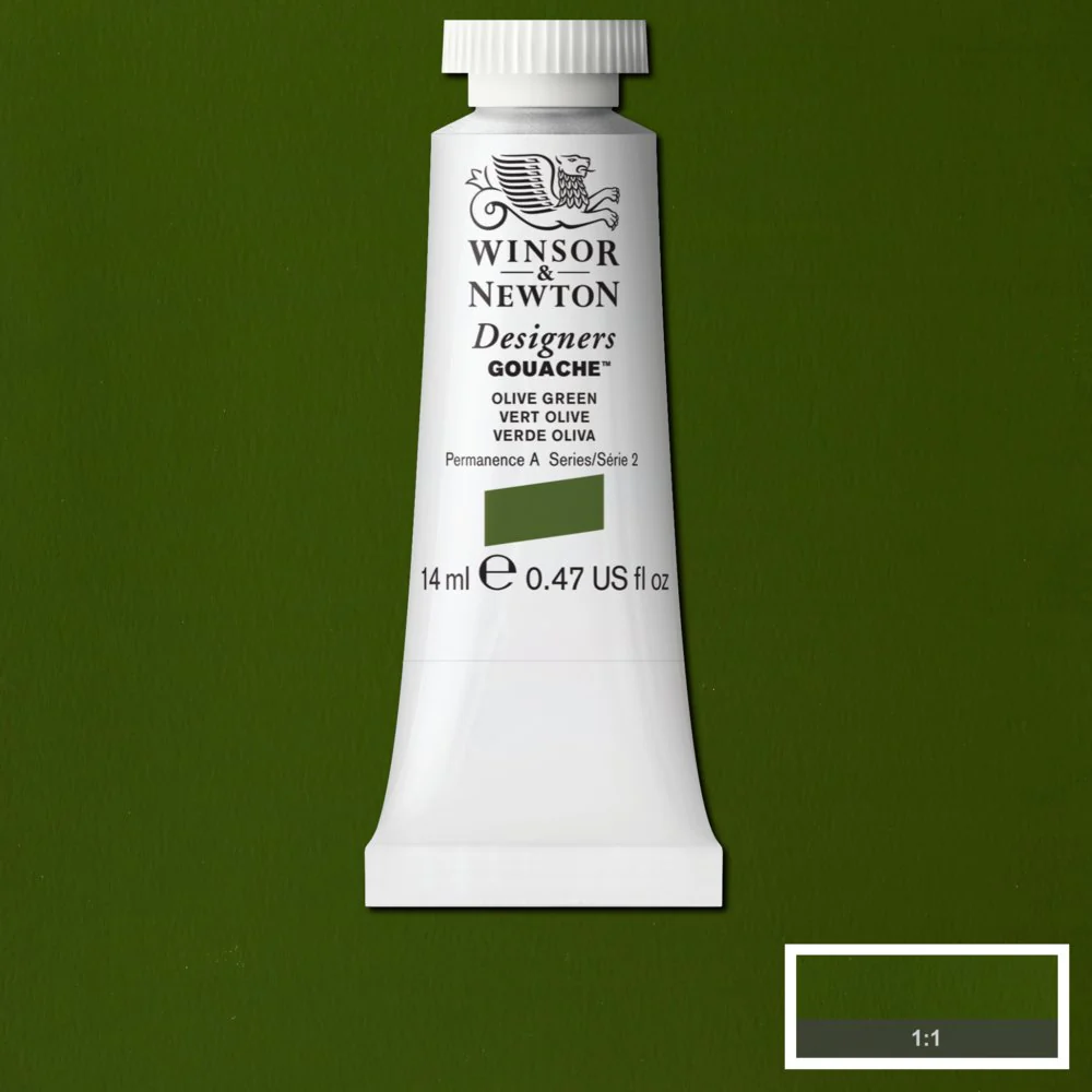 Designers Gouache - Olive Green