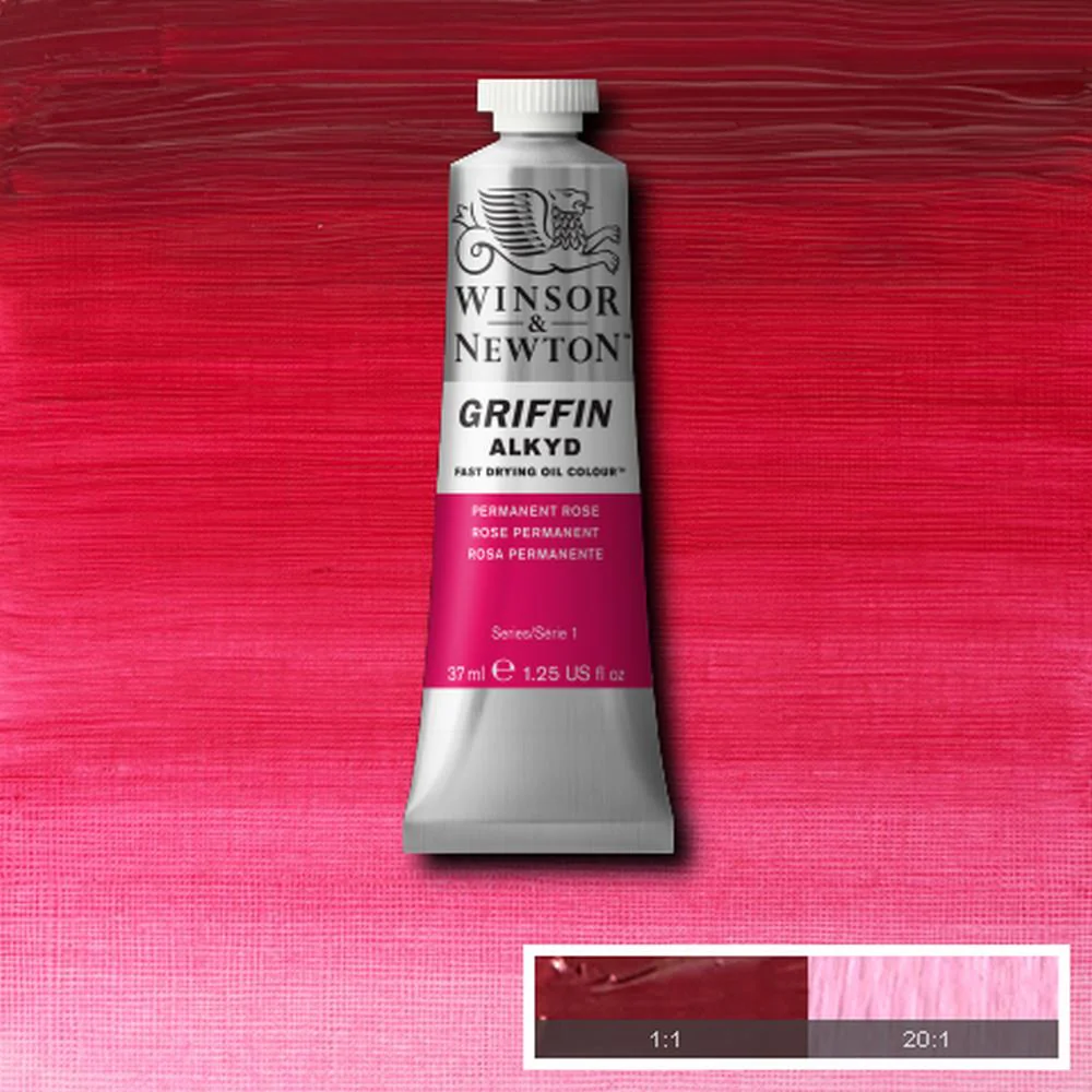 Griffin Alkyd Fast Drying Oil Colour - Permanent Rose