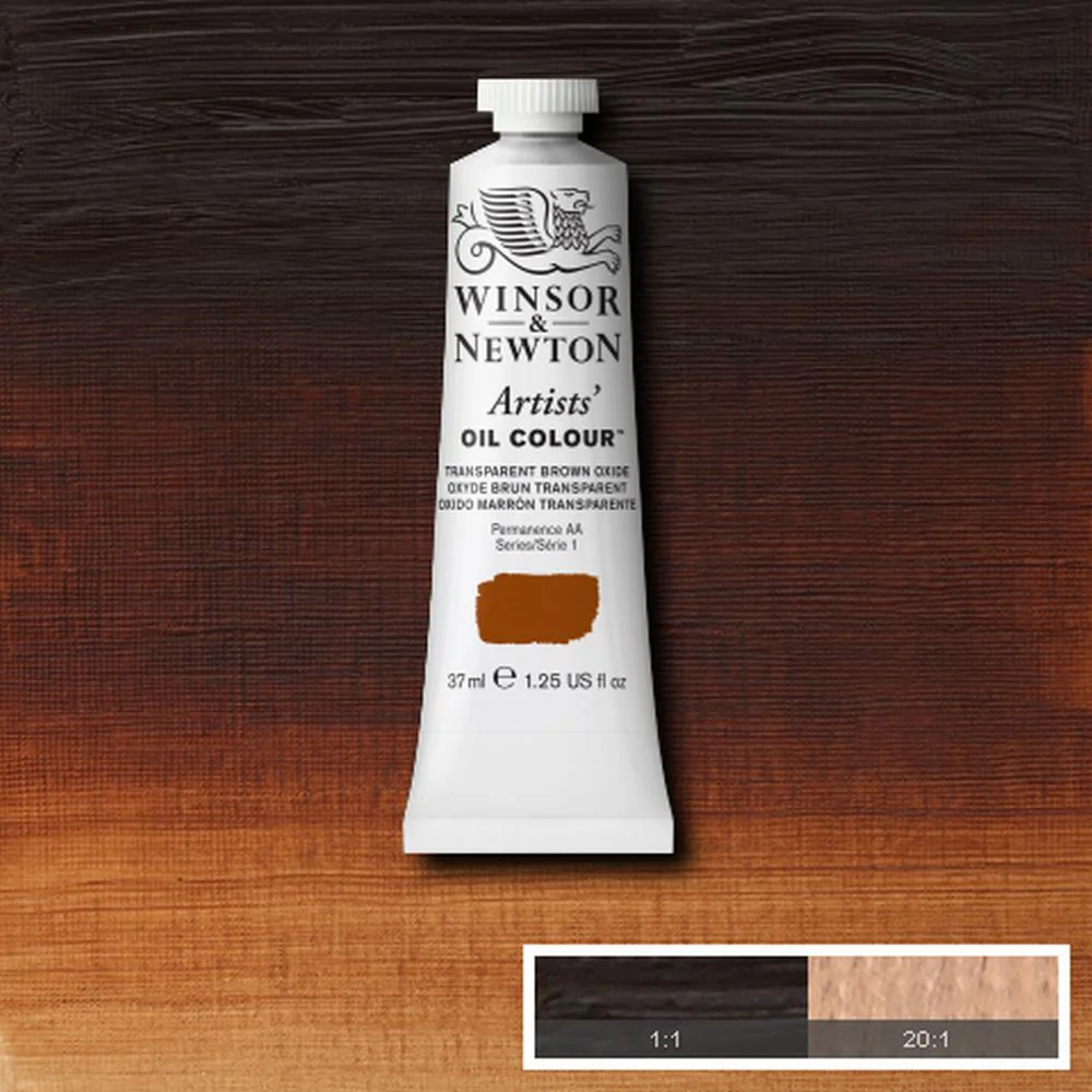 Artists' Oil Colour - Transparent Brown Oxide