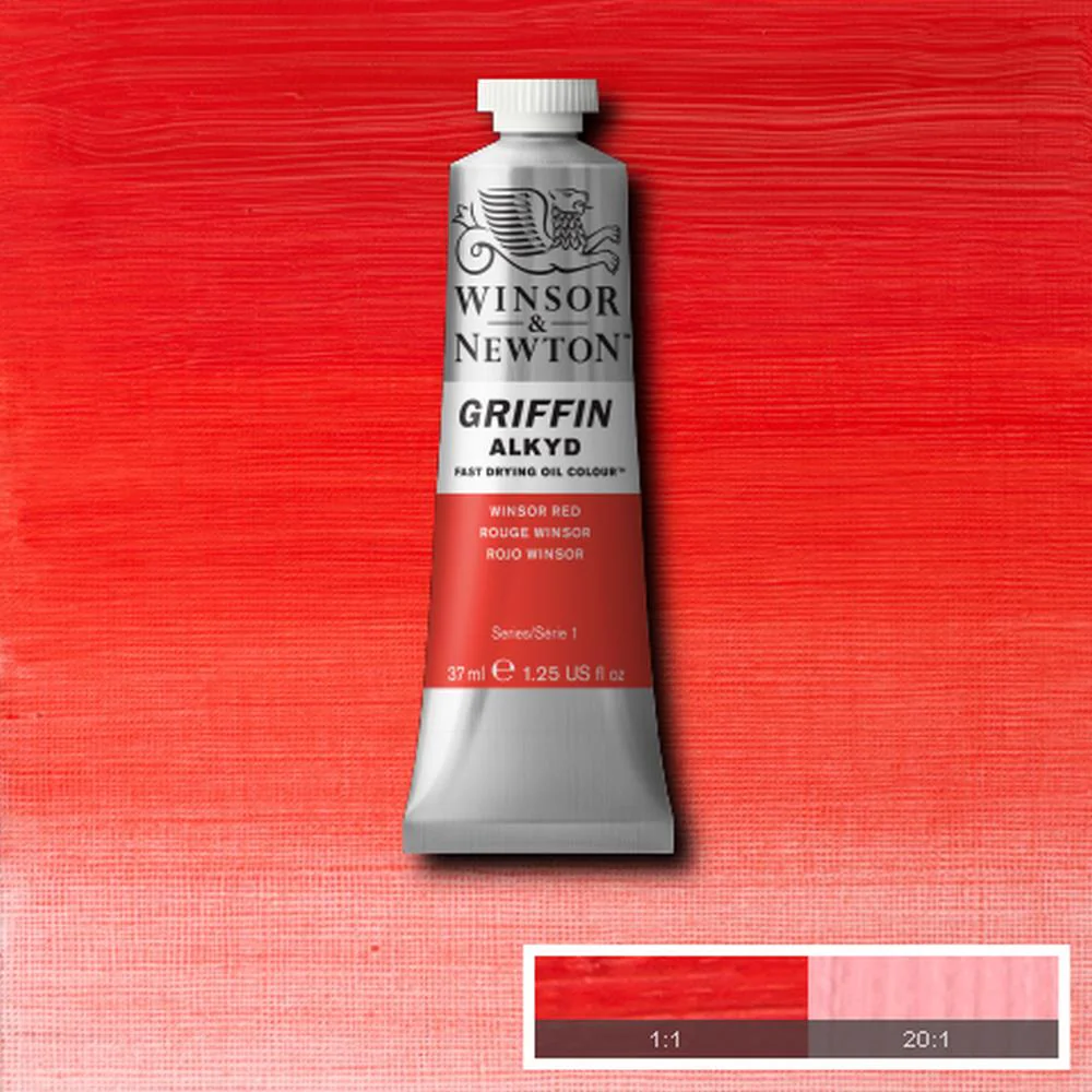 Griffin Alkyd Fast Drying Oil Colour - Winsor Red