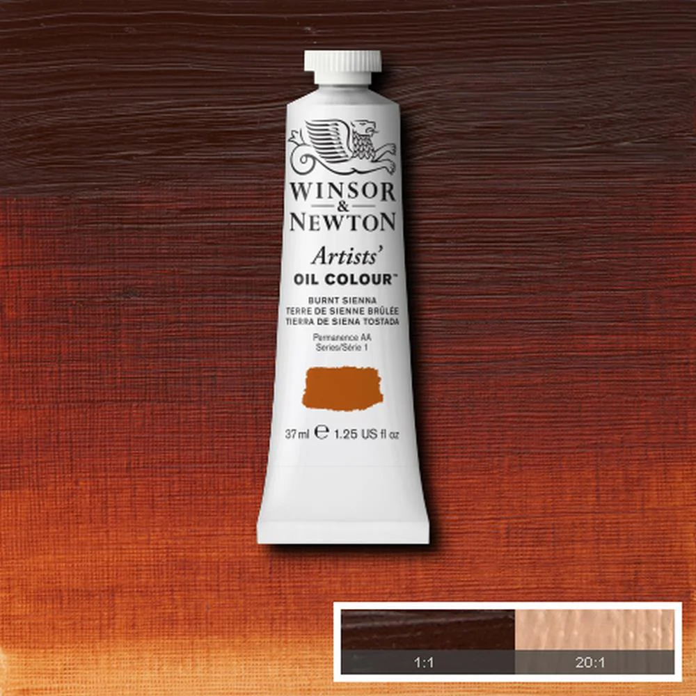Artists' Oil Colour - Burnt Sienna