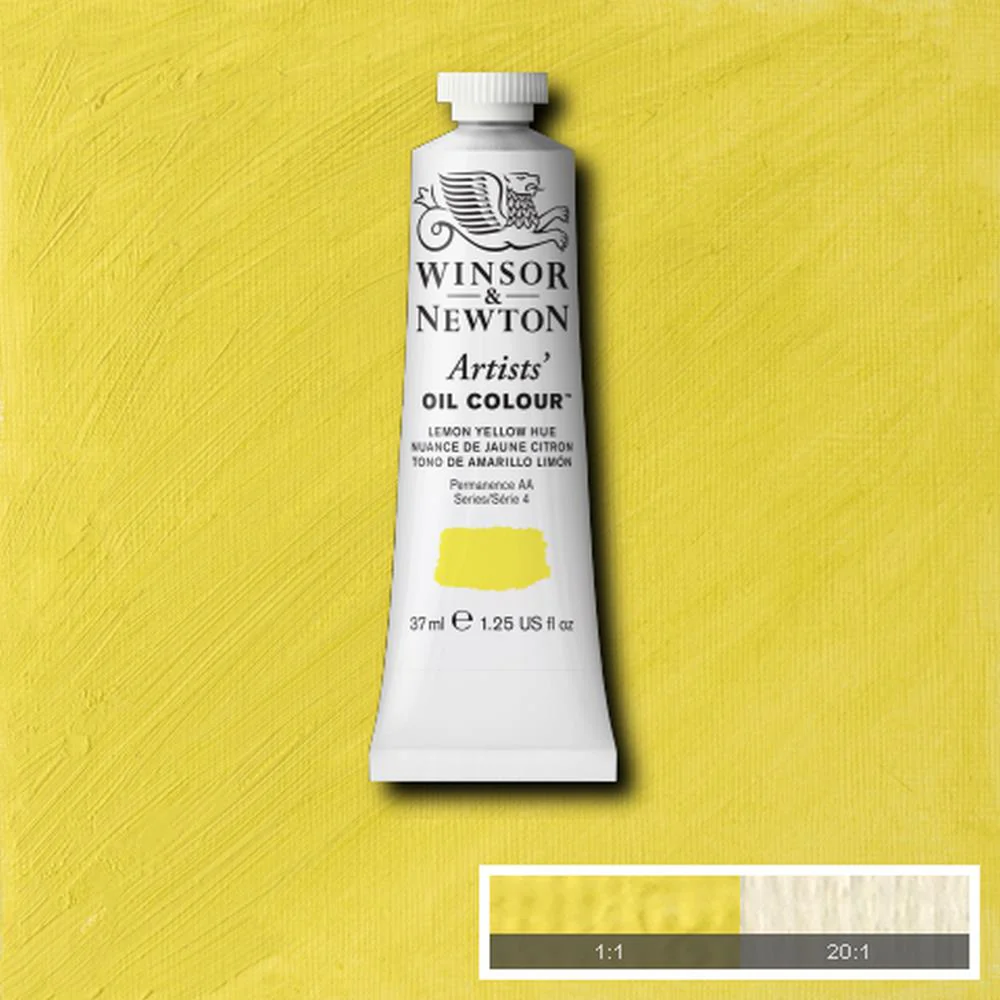 Artists' Oil Colour - Lemon Yellow Hue