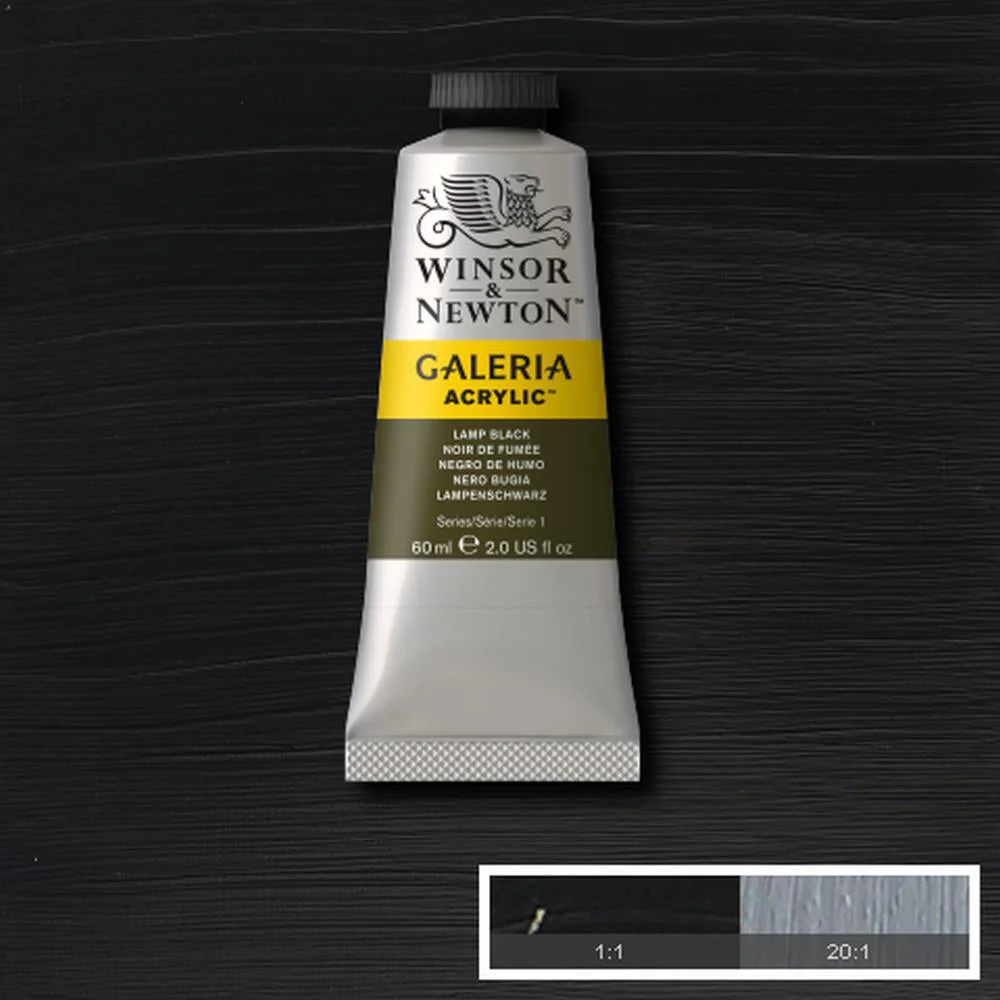 Galeria Acrylic - Lamp Black
