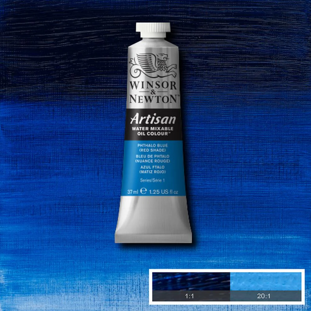 Artisan Water Mixable Oil - Phthalo Blue (Red Shade)