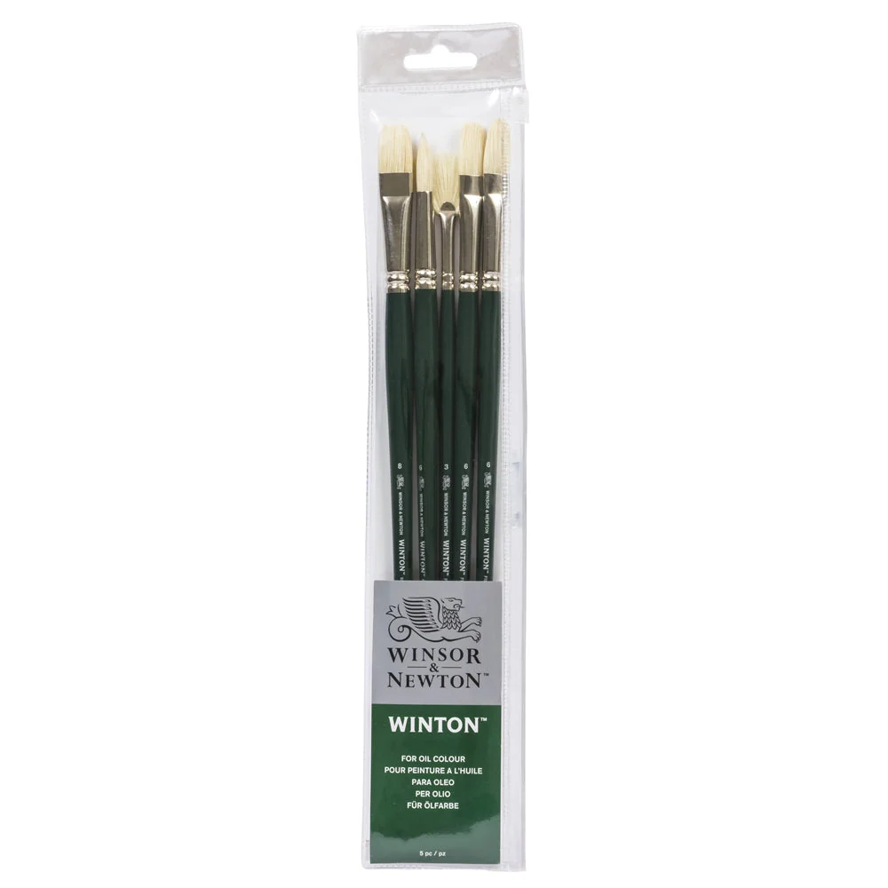 Winton Hog Brush Long Handle 5 Pack