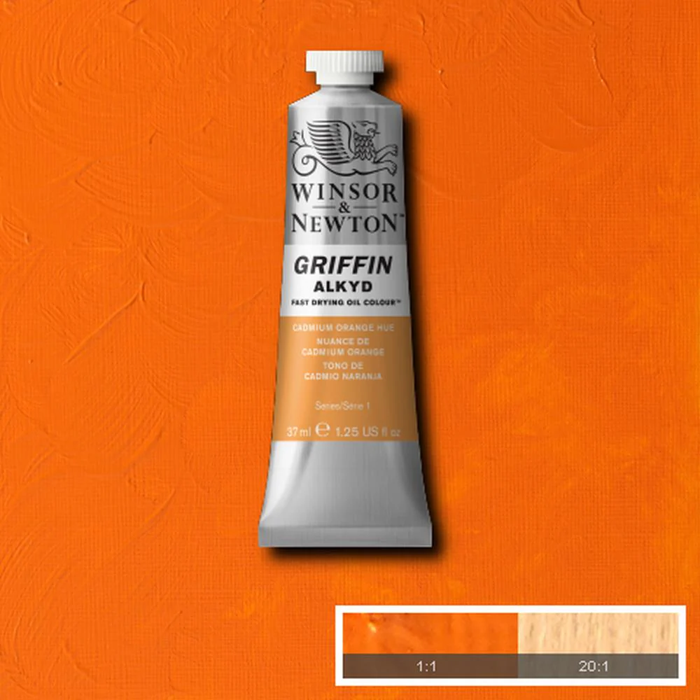 Griffin Alkyd Fast Drying Oil Colour - Cadmium Orange Hue