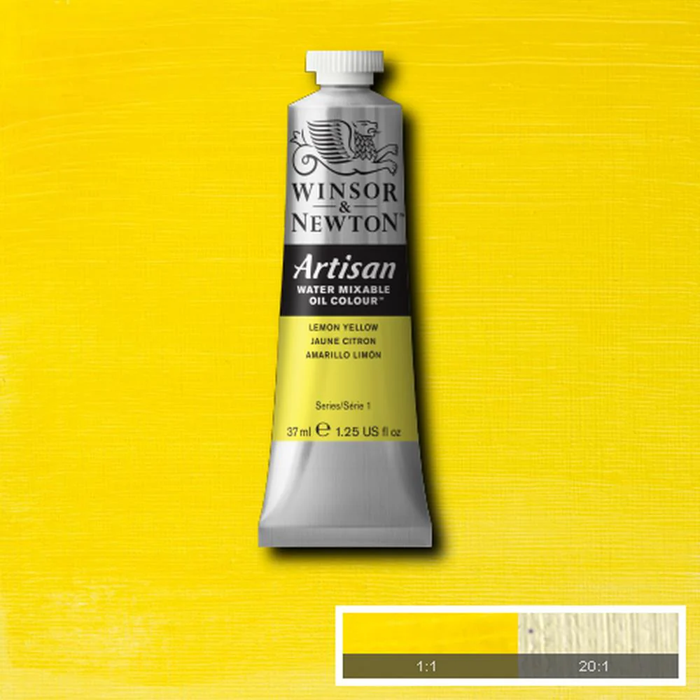 Artisan Water Mixable Oil - Lemon Yellow