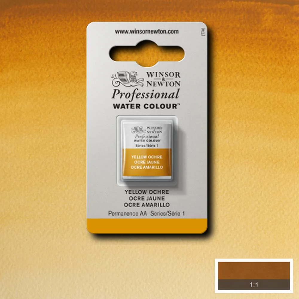 Professional Watercolour - Yellow Ochre