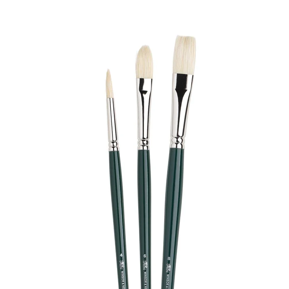 Winton Hog Brush Long Handle 3 Pack