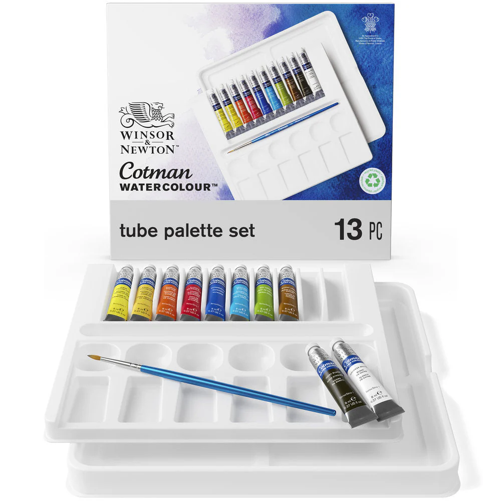 Cotman Watercolours Palette Set