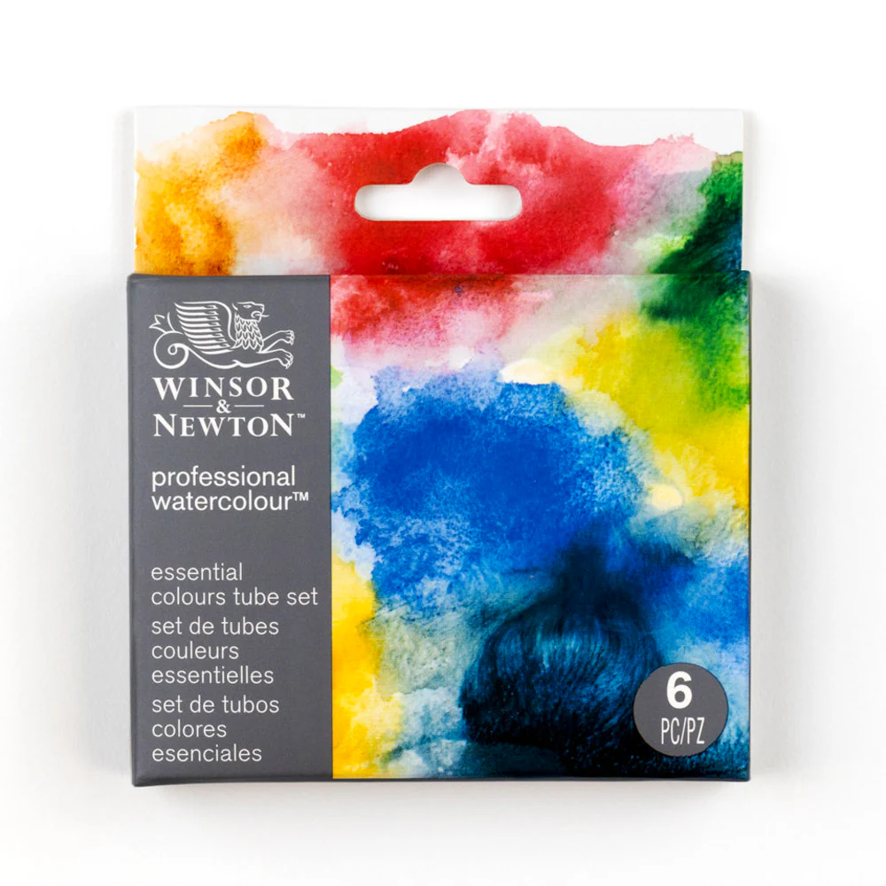 Professional Watercolour Essential Set 6x5ml Tubes
