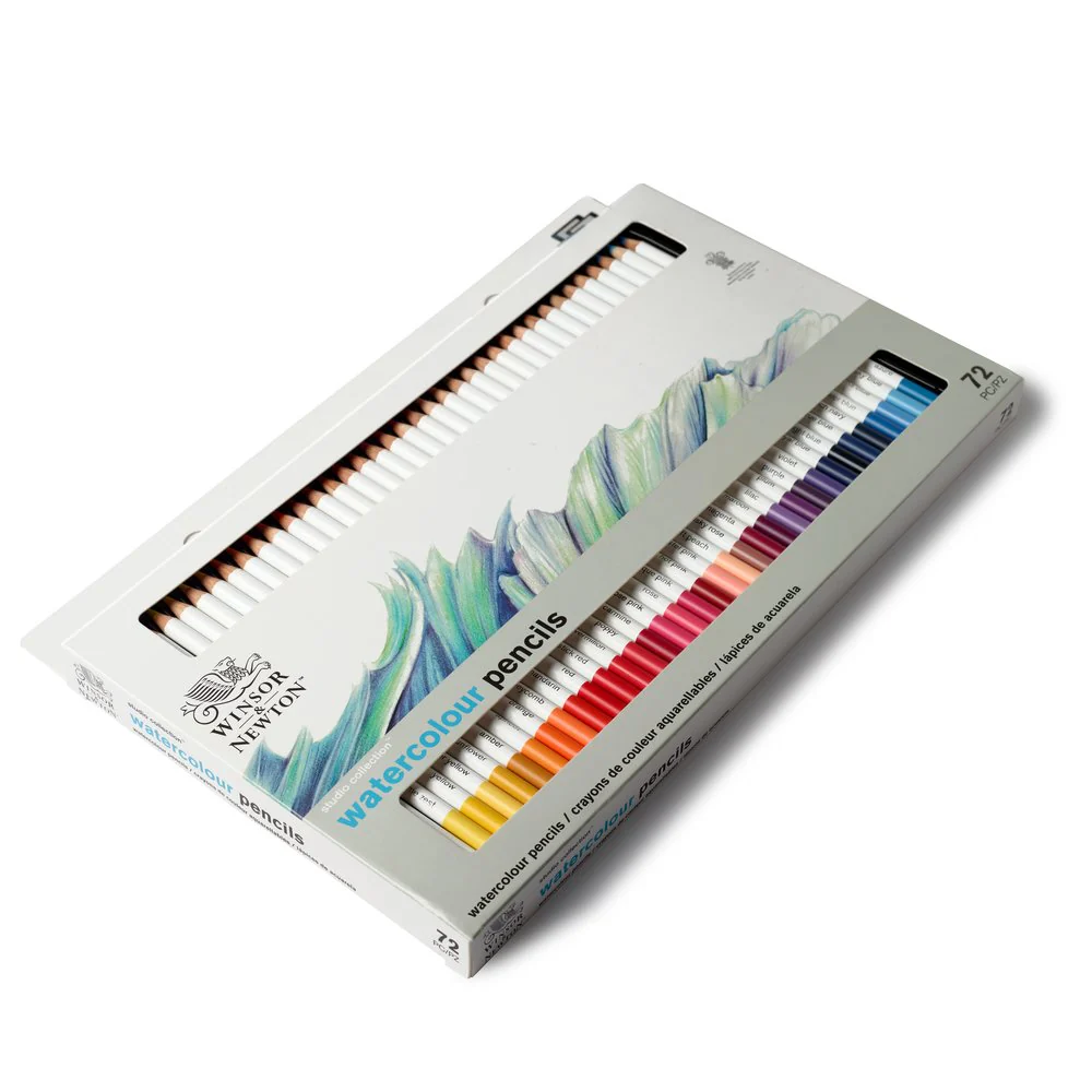 Winsor & Newton Studio Collection 72pc Watercolour Pencils