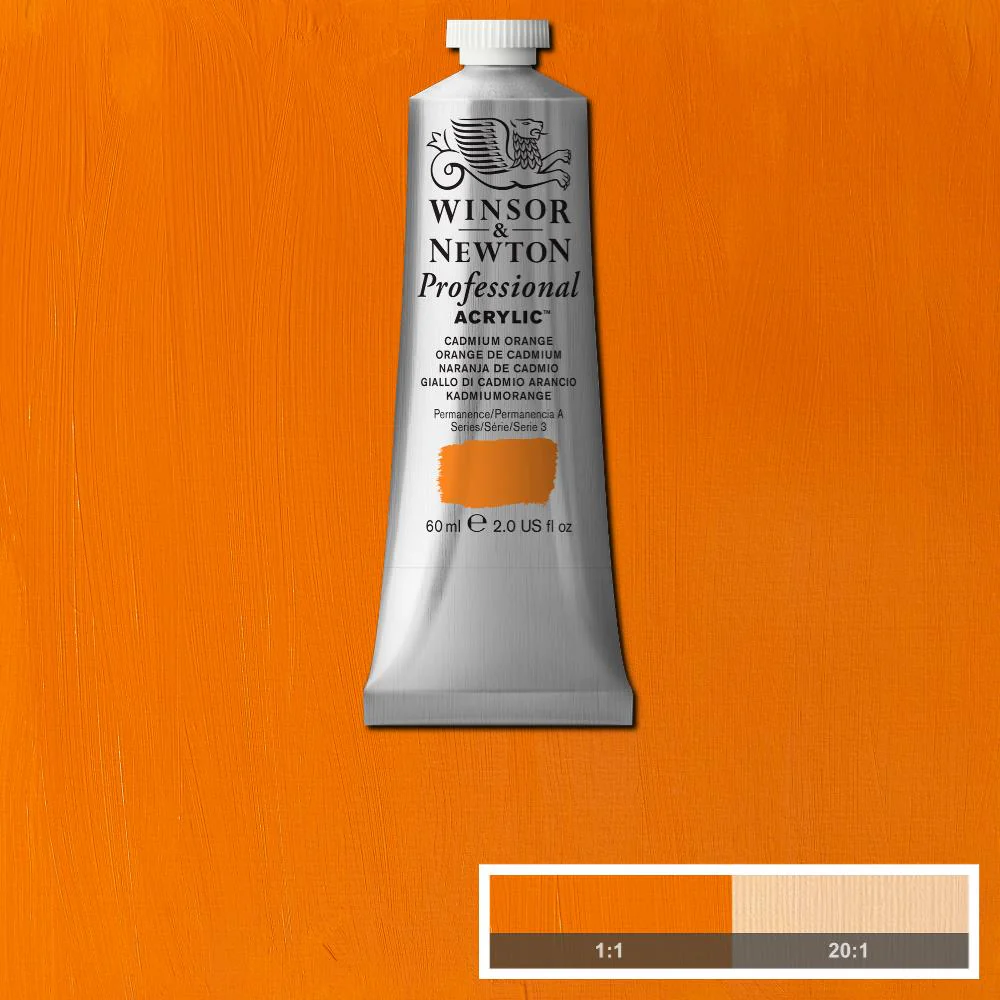 Professional Acrylic - Cadmium Orange
