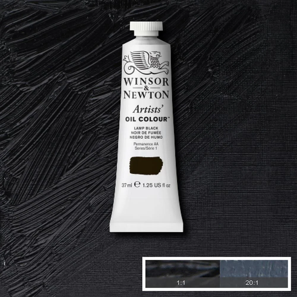 Artists' Oil Colour - Lamp Black