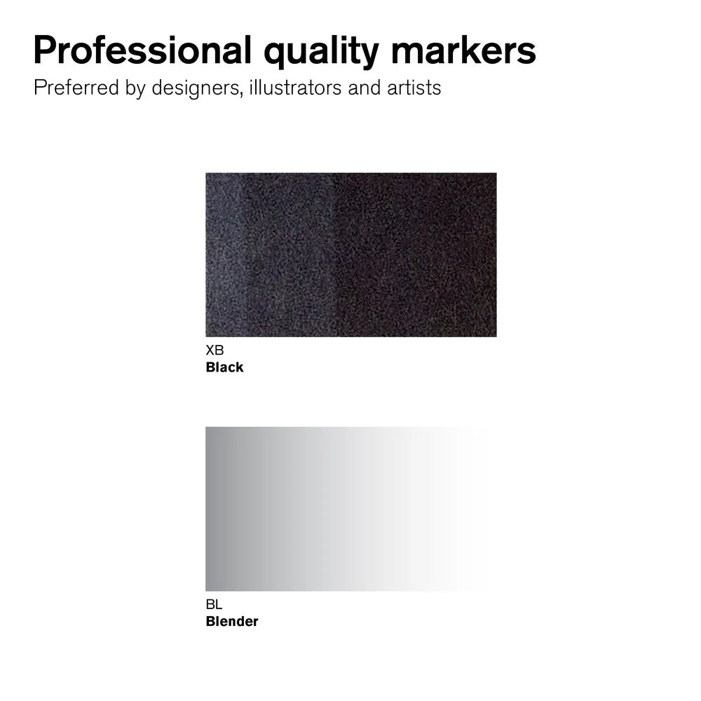 Promarker Black & Blender Set