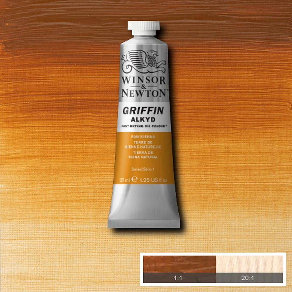Griffin Alkyd Fast Drying Oil Colour - Raw Sienna