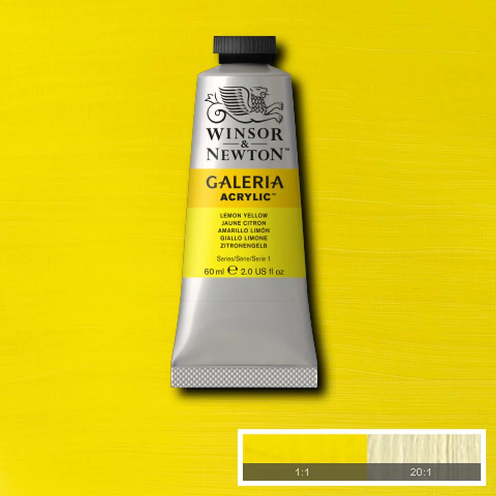 Galeria Acrylic - Lemon Yellow