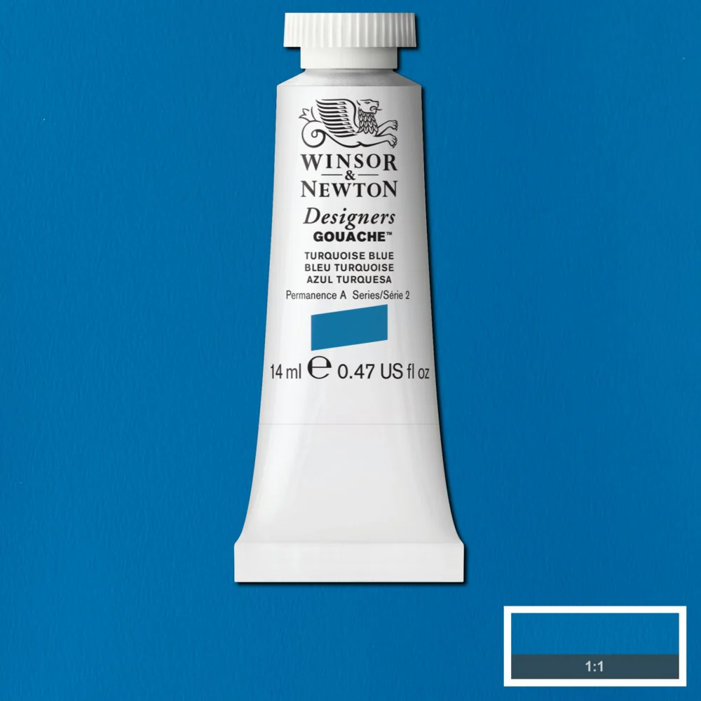 Designers Gouache - Turquoise Blue