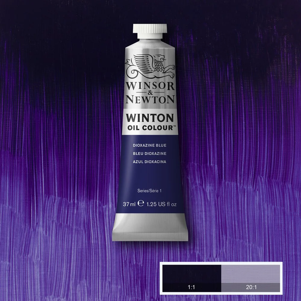 Winton Oil Colour - Dioxazine Blue