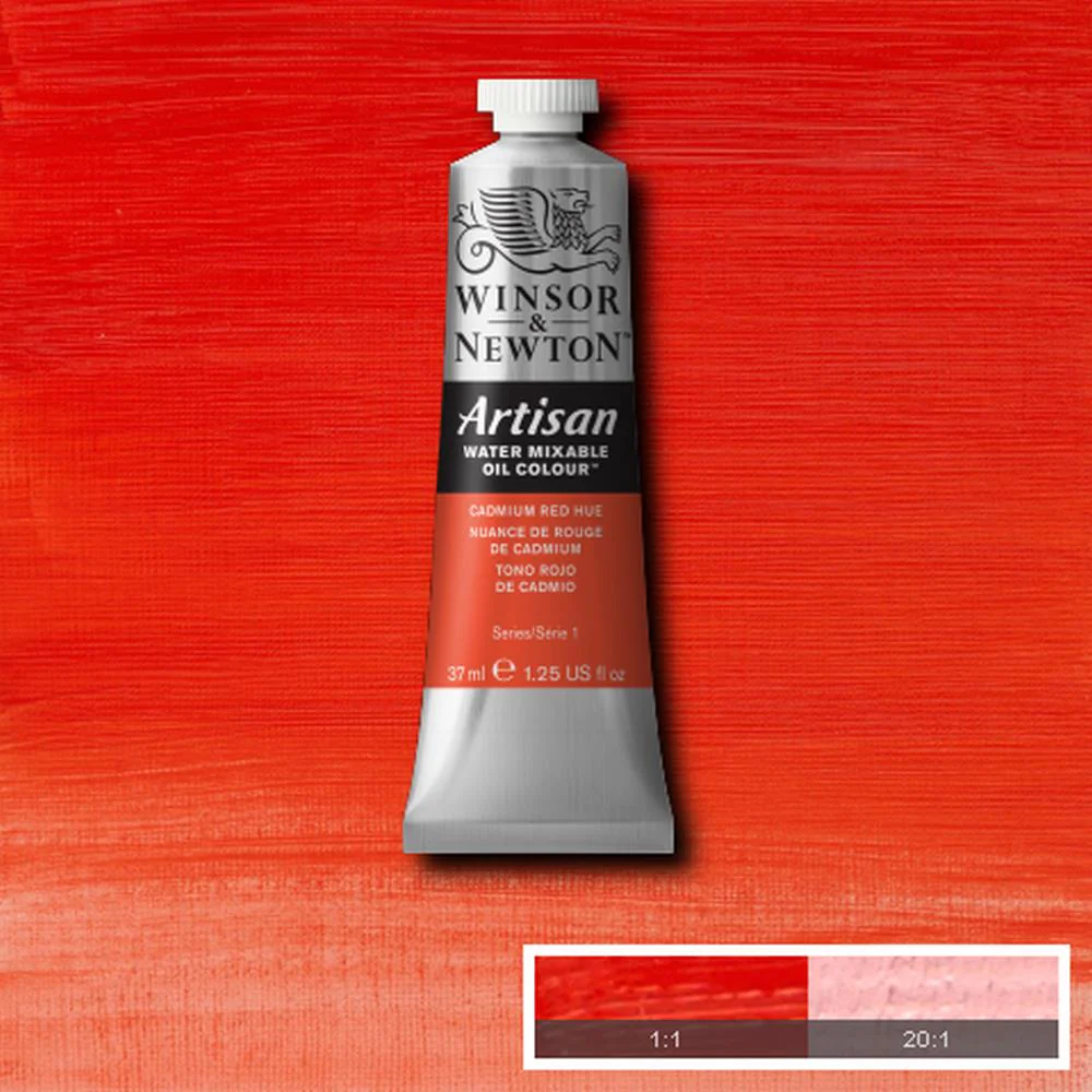 Artisan Water Mixable Oil - Cadmium Red Hue