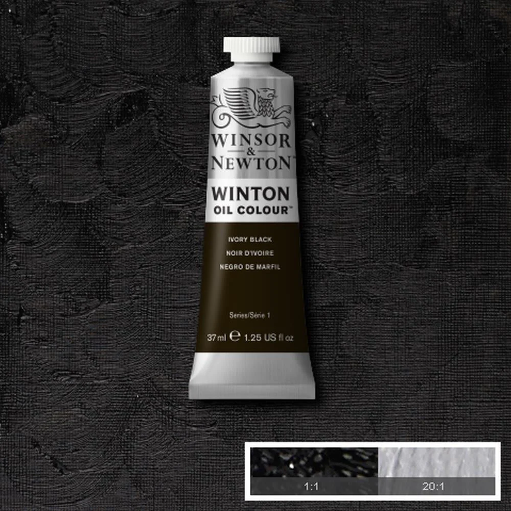 Winton Oil Colour - Ivory Black