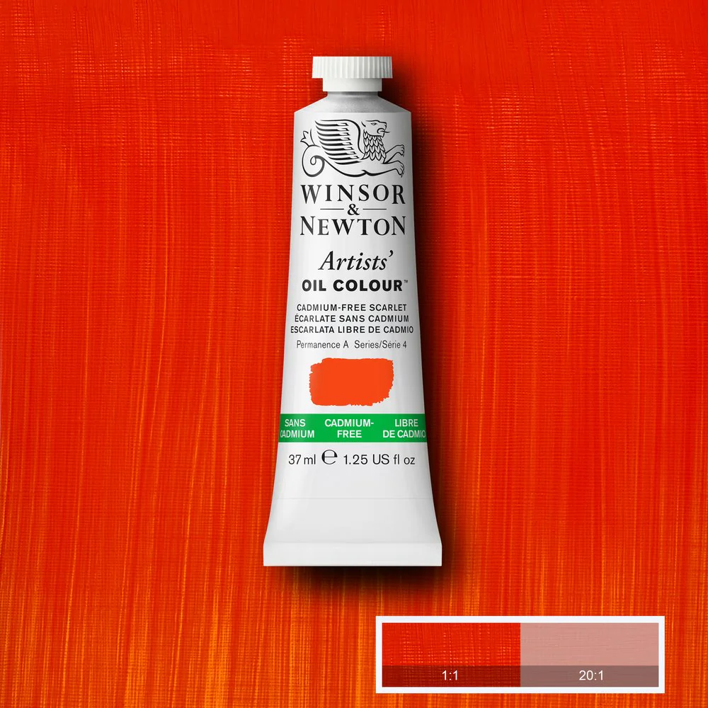 Artists' Oil Colour - Cadmium-Free Scarlet