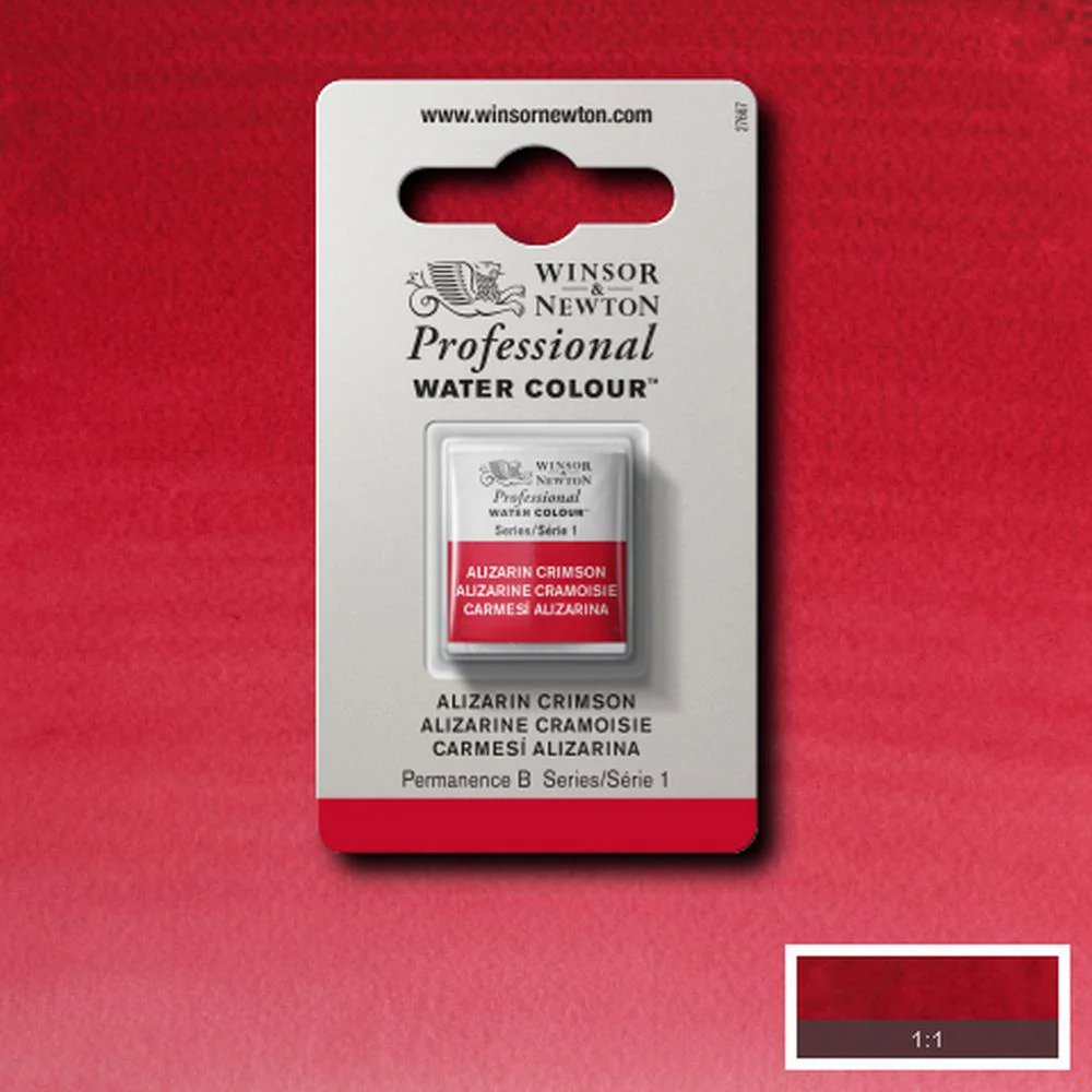 Professional Watercolour - Alizarin Crimson