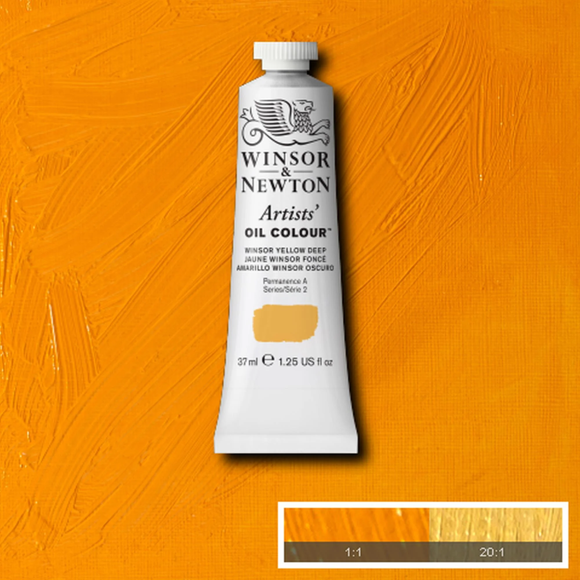 Artists' Oil Colour - Winsor Yellow Deep