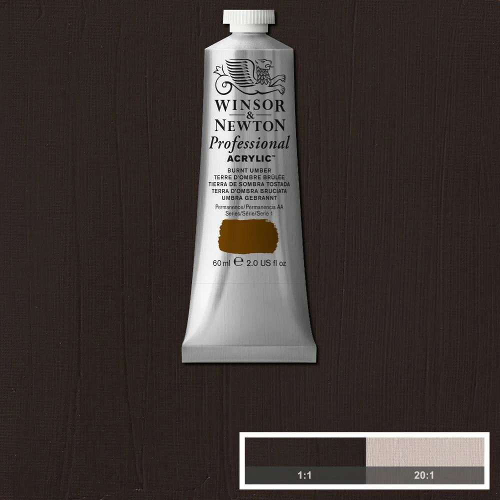 Professional Acrylic - Burnt Umber