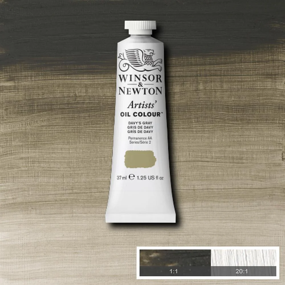 Artists' Oil Colour - Davy's Gray