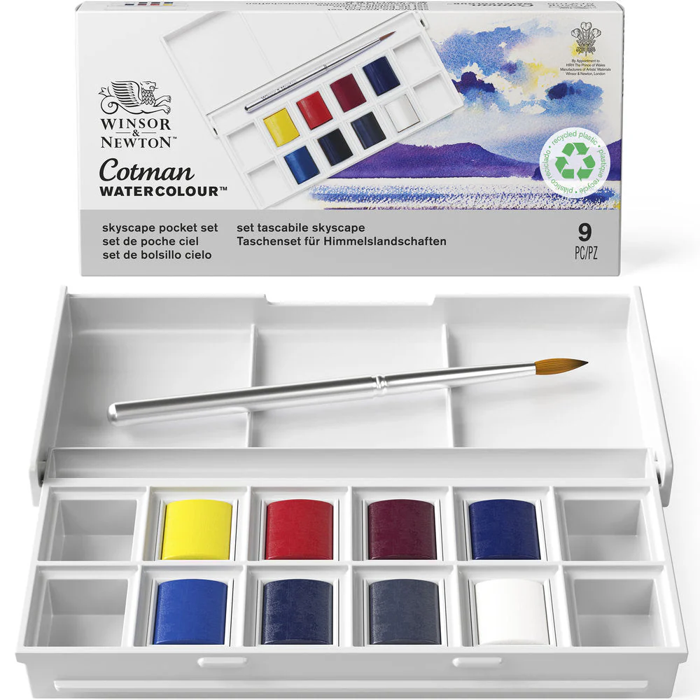Cotman Watercolour Skyscape Pocket Set