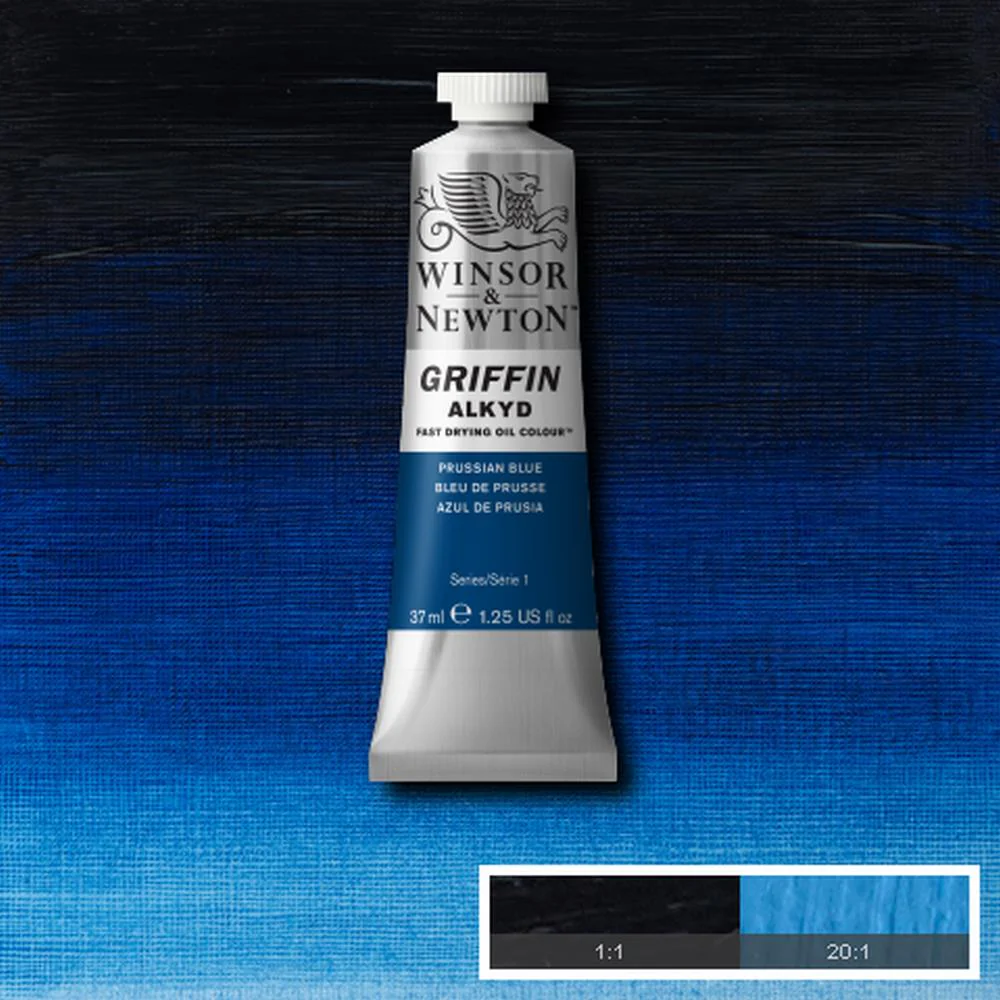 Griffin Alkyd Fast Drying Oil Colour - Prussian Blue