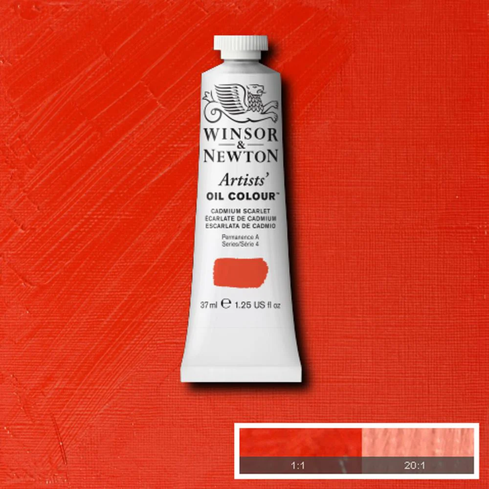 Artists' Oil Colour - Cadmium Scarlet