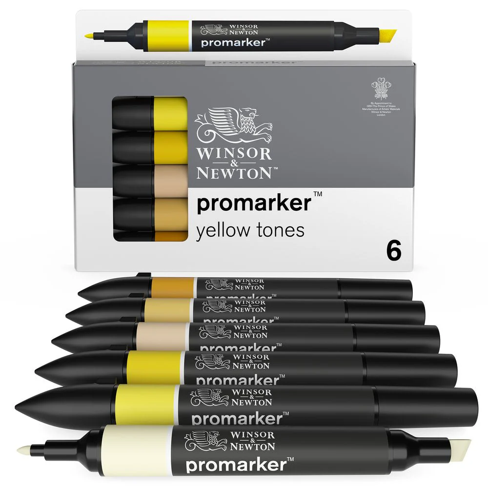 Promarker 6 Yellow Tones