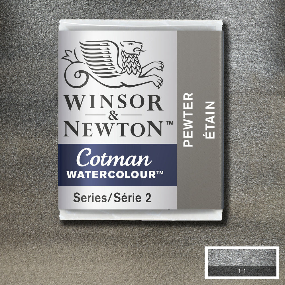 Cotman Watercolour - Pewter