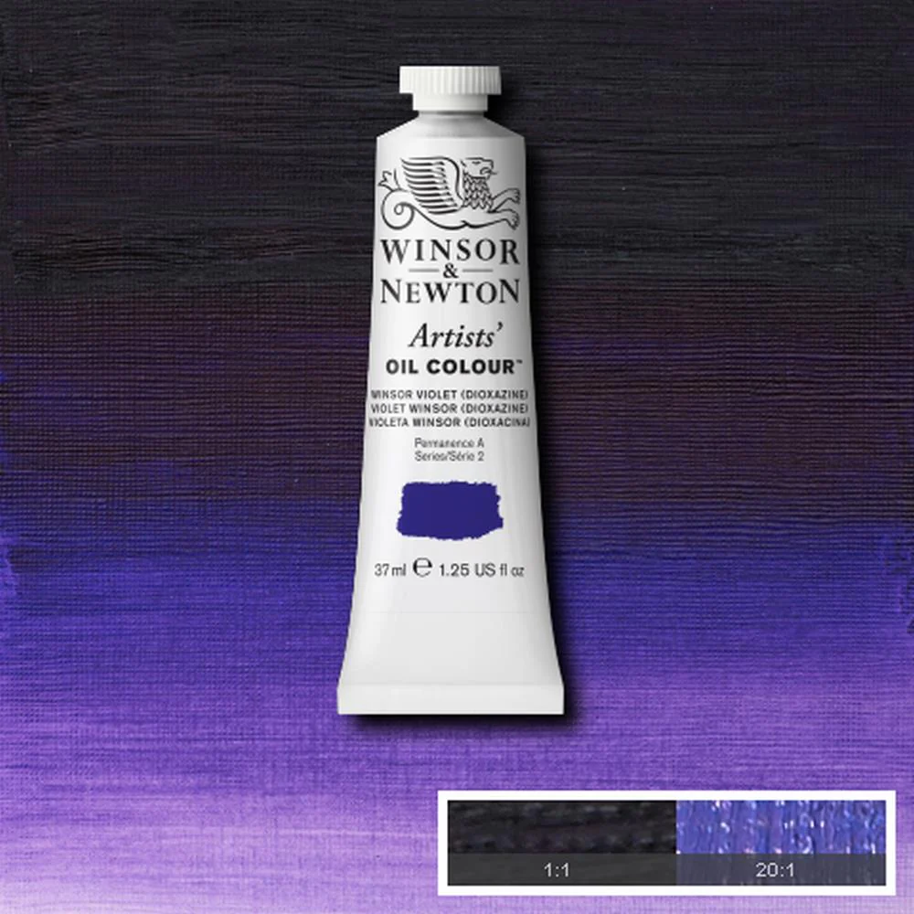 Artists' Oil Colour - Winsor Violet (Dioxazine)