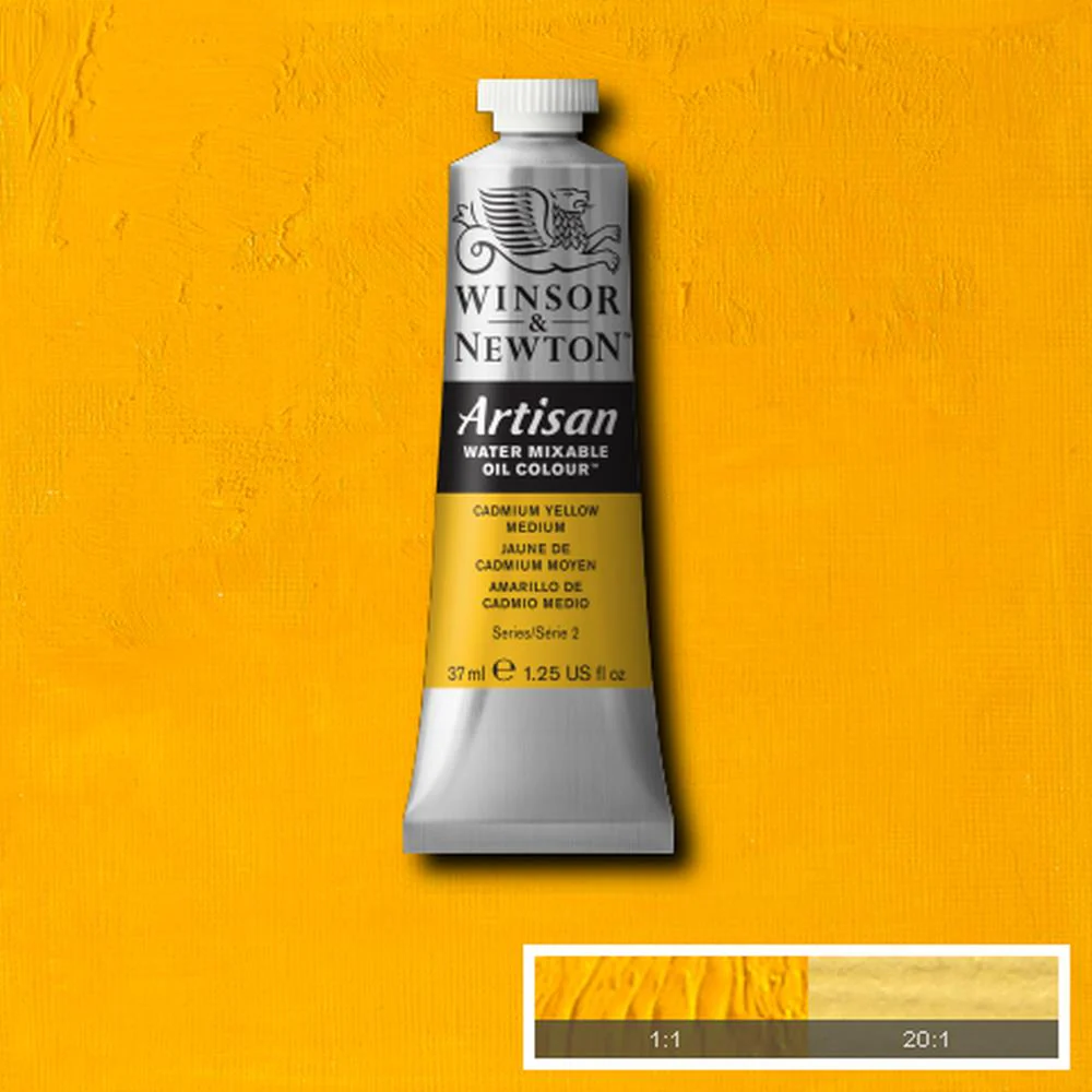 Artisan Water Mixable Oil - Cadmium Yellow Medium