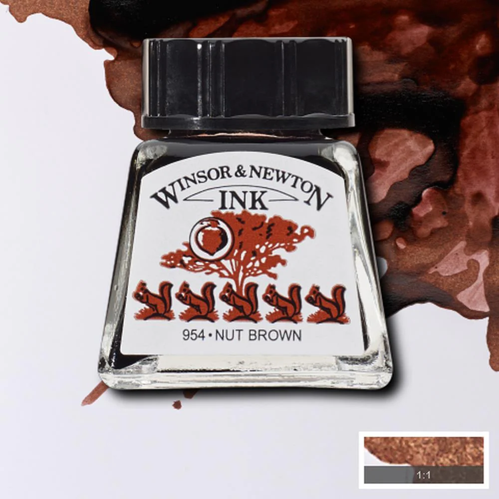 Drawing Ink - Nut Brown