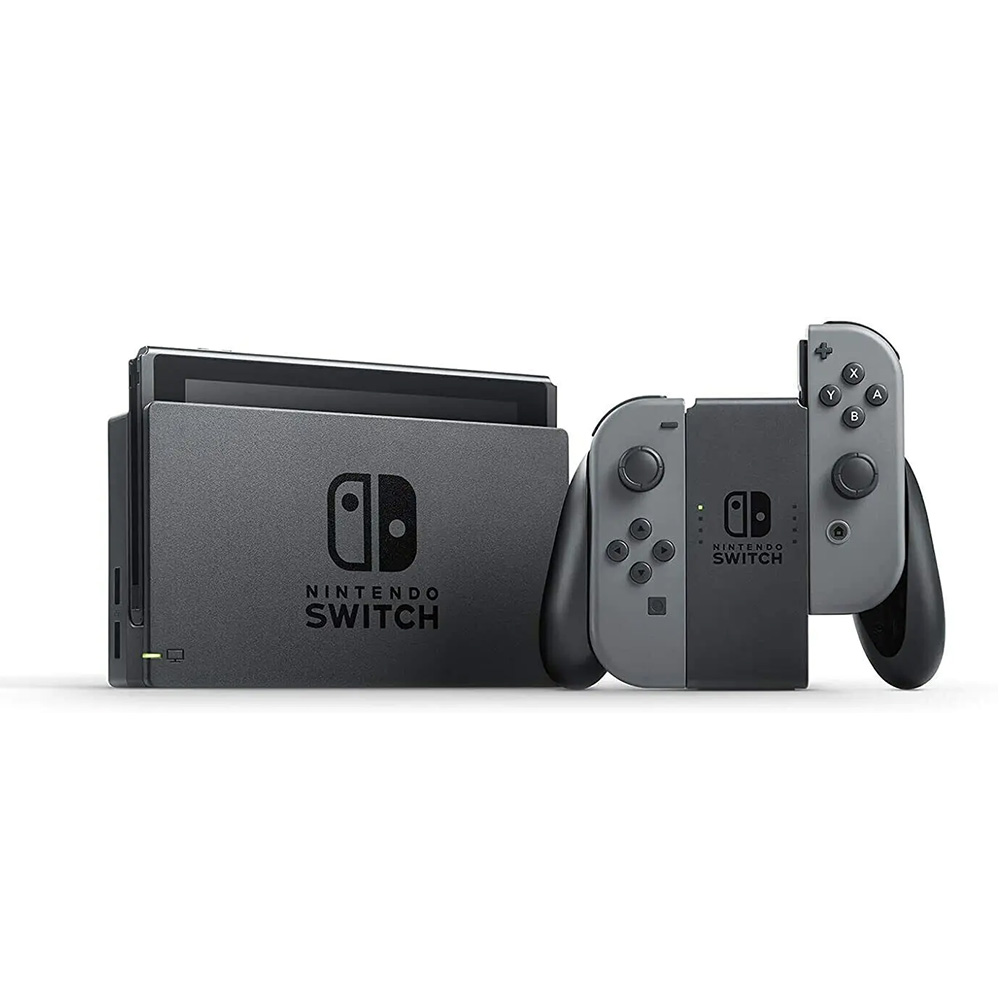 Nintendo - Geek Squad Certified Switch - Gray Joy-Con (