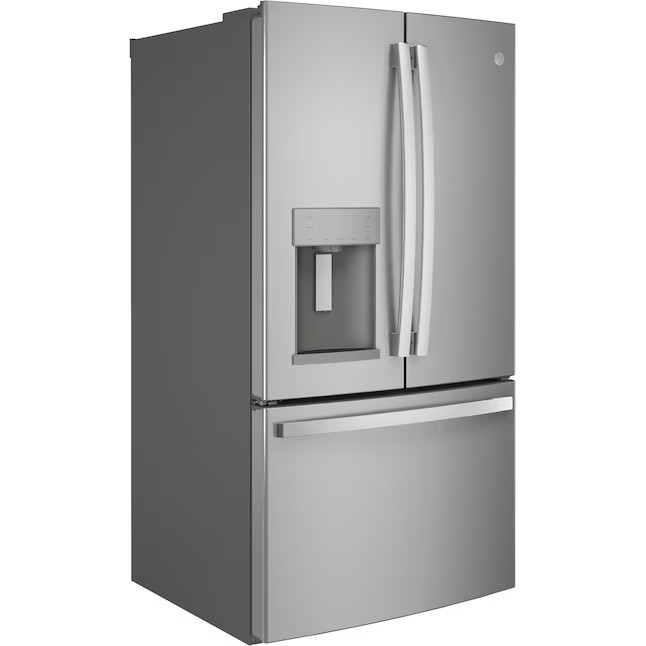 GE 27.7-cu ft French Door Refrigerator with Ice Maker (Fingerprint-resistant Stainless Steel) ENERGY STAR