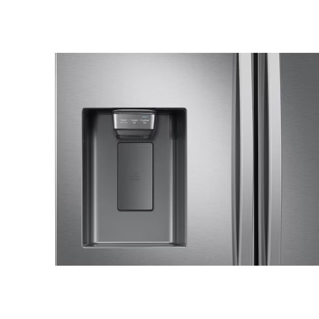 Samsung 27-cu ft French Door Refrigerator with Dual Ice Maker (Fingerprint Resistant Stainless Steel) ENERGY STAR