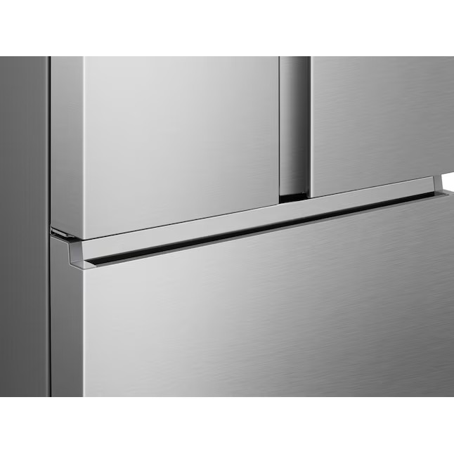 Hisense 26.6-cu ft French Door Refrigerator with Ice Maker (Fingerprint Resistant Stainless Steel) ENERGY STAR