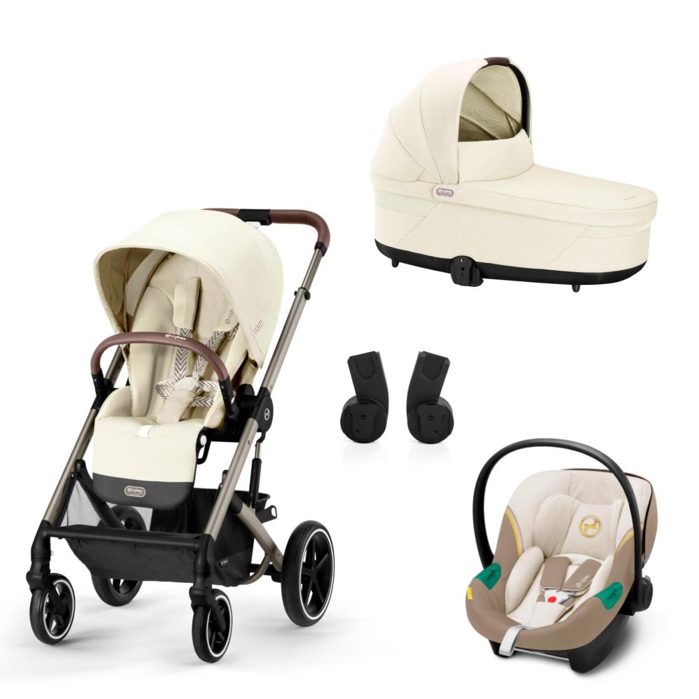 Cybex Balios S Stroller Set 4 in 1 Shell Beige