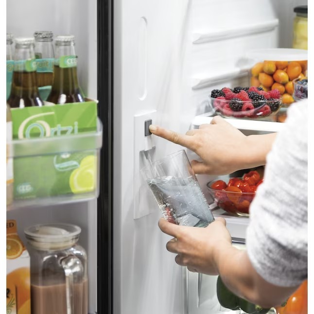 GE 27-cu ft French Door Refrigerator with Ice Maker (Fingerprint-resistant Stainless Steel) ENERGY STAR