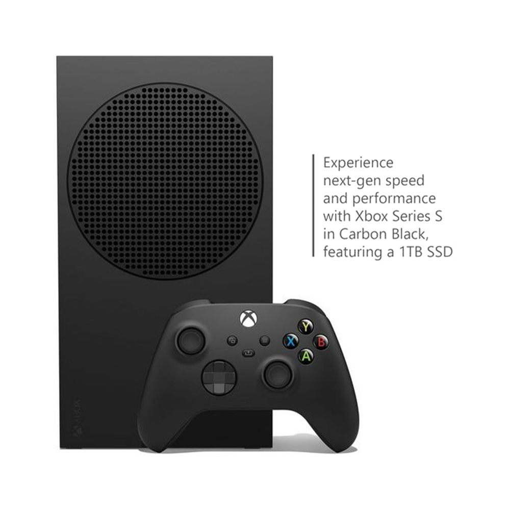 MICROSOFT Xbox Series S - 1 TB SSD, Black