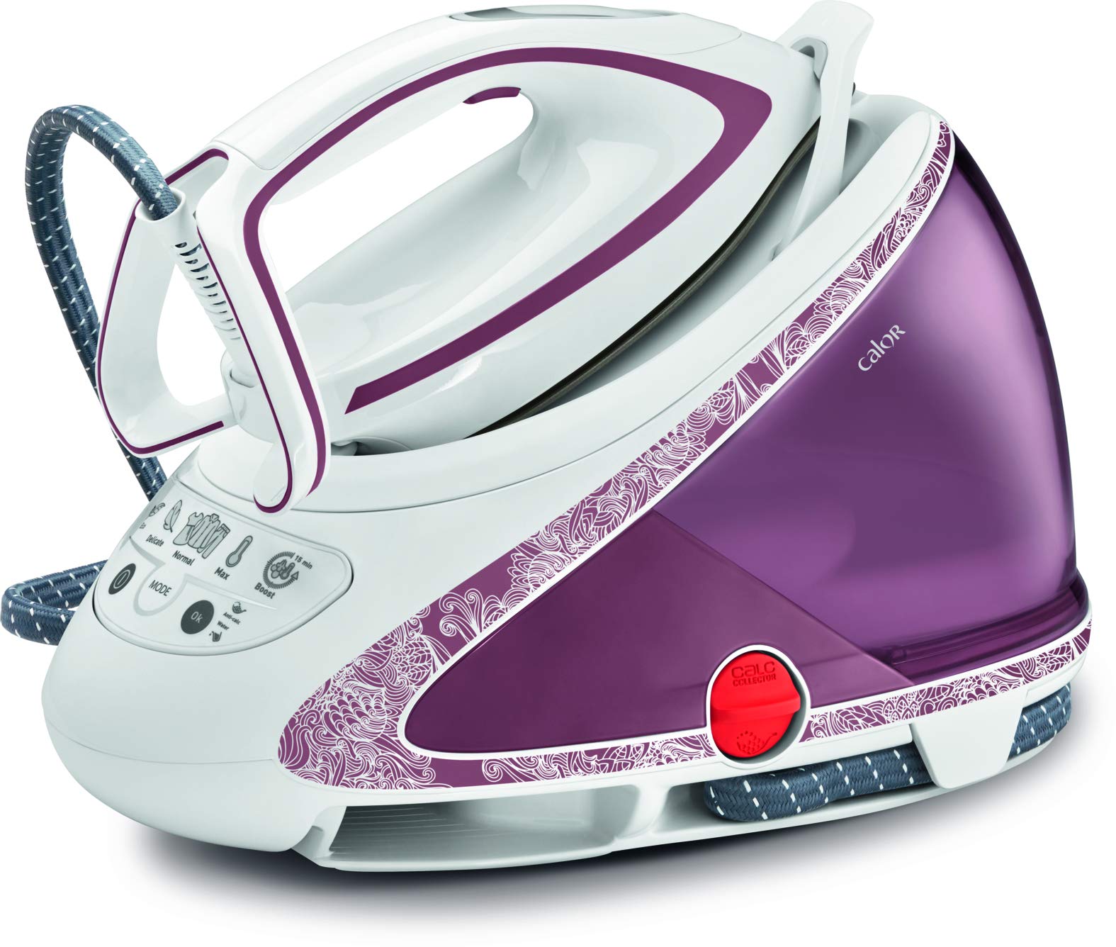 Calor PRO EXPRESS ULTIMATE High Pressure Steam Generator 7.3 Bars Pressing Function 490g/min Limestone Collector Made in France GV9560C0